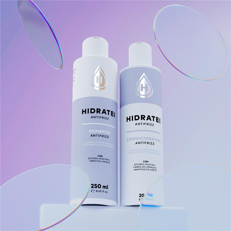 Kit Shampoo e Condicionador Antifrizz