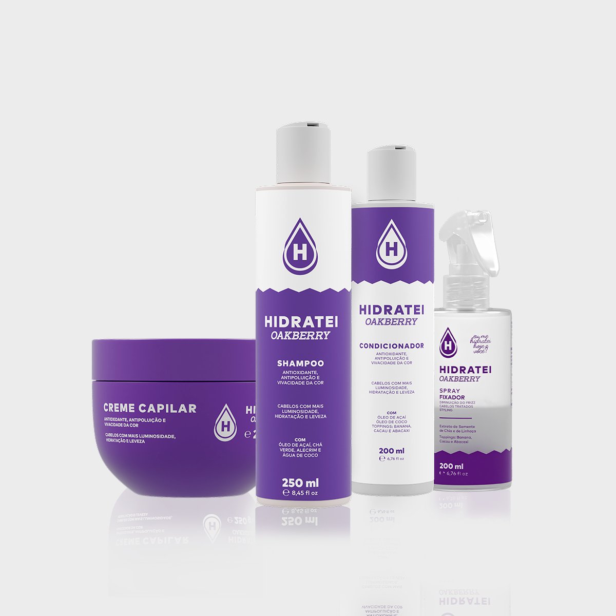 Kit Antioxidante Hidratei OAKBERRY